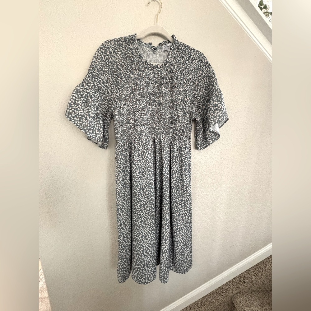 Polagram smocked maxi dress